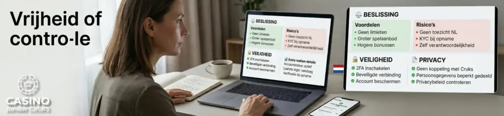 De voordelen en risico's van casino's zonder Crux